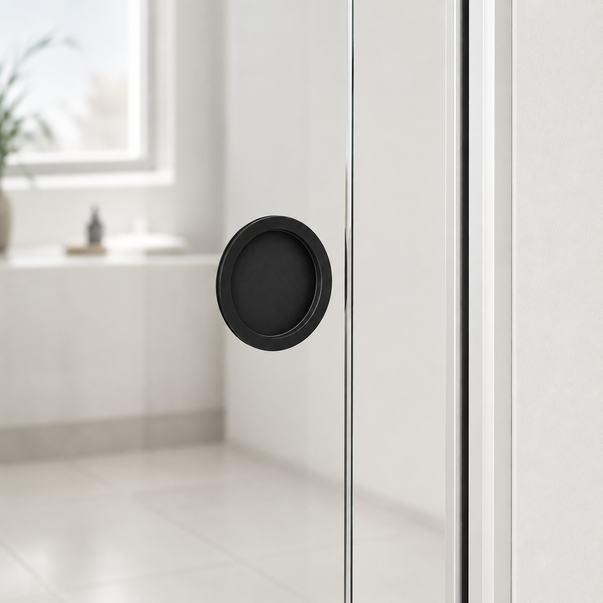 Begaman Round Sliding Glass Door Handle